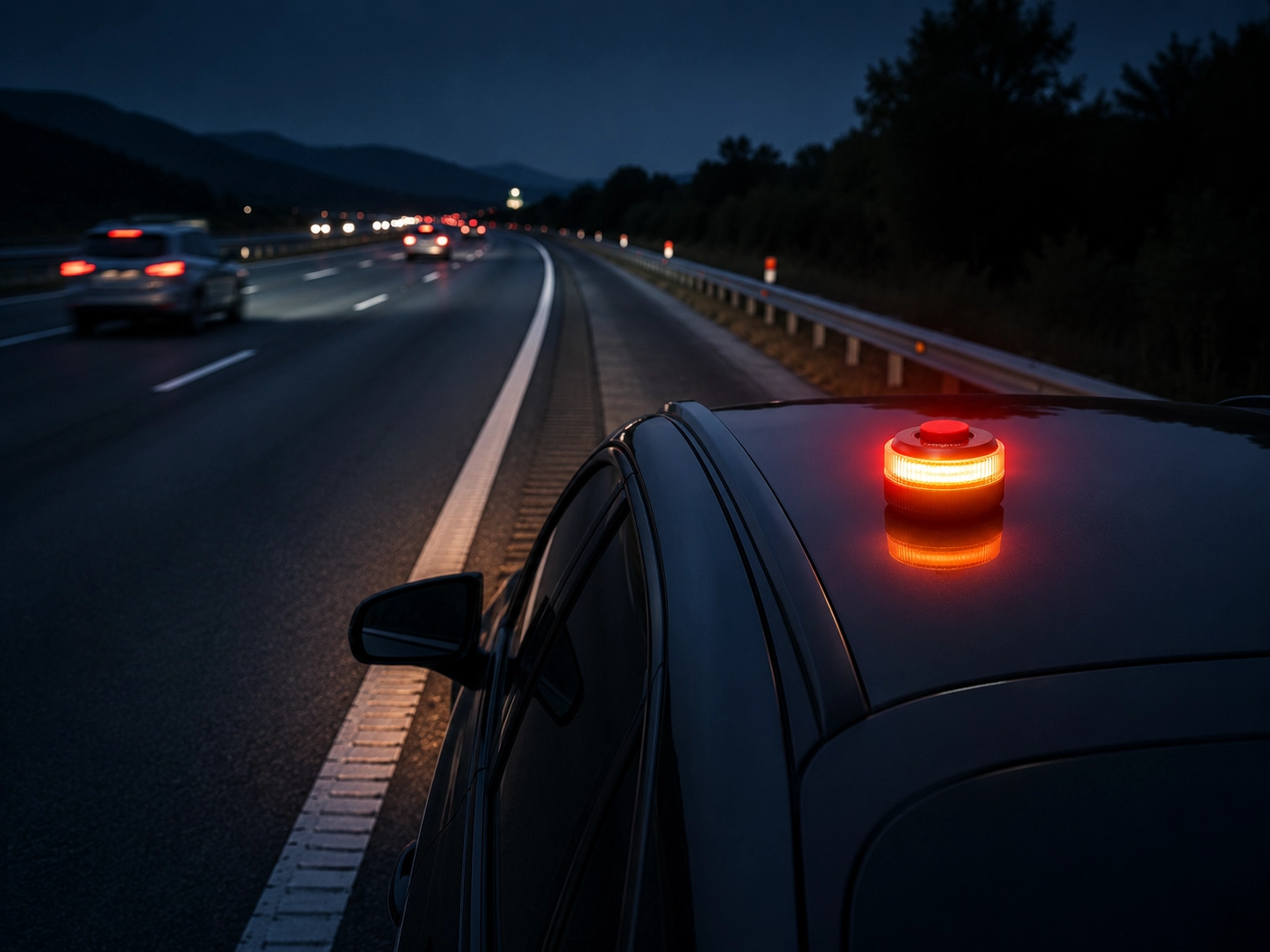 Roadside emergency-warning products